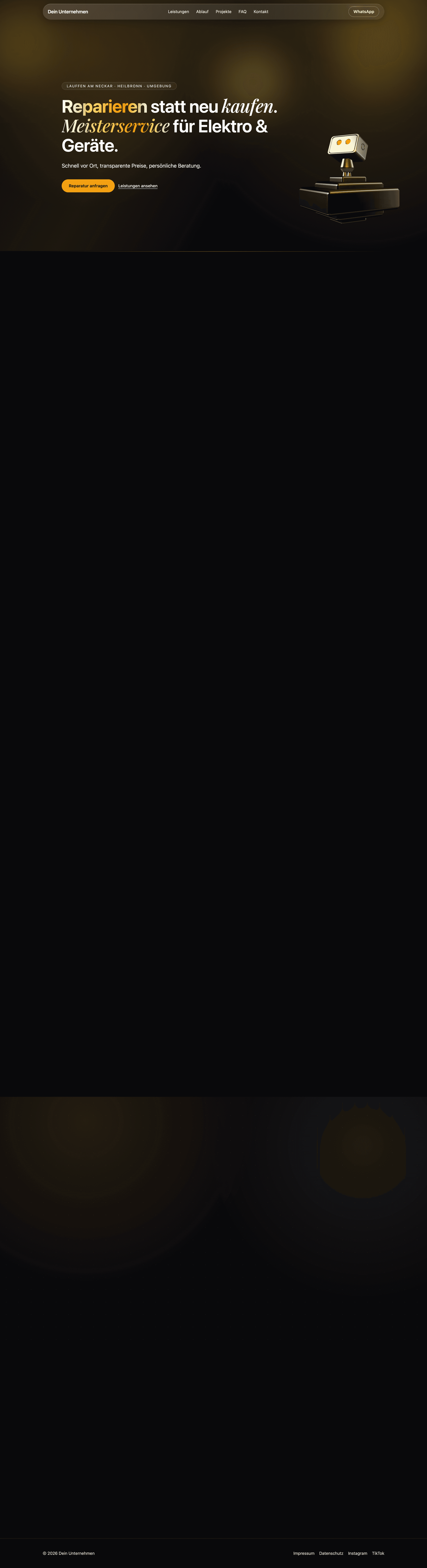 Elektro-Service Website